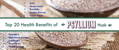 The Many Benefits of Taking Psyllium Husk